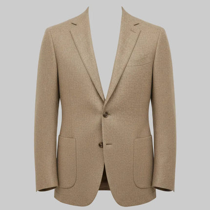 Giacca 93161 Slim 2 Bottoni Tessuto Diagonale
