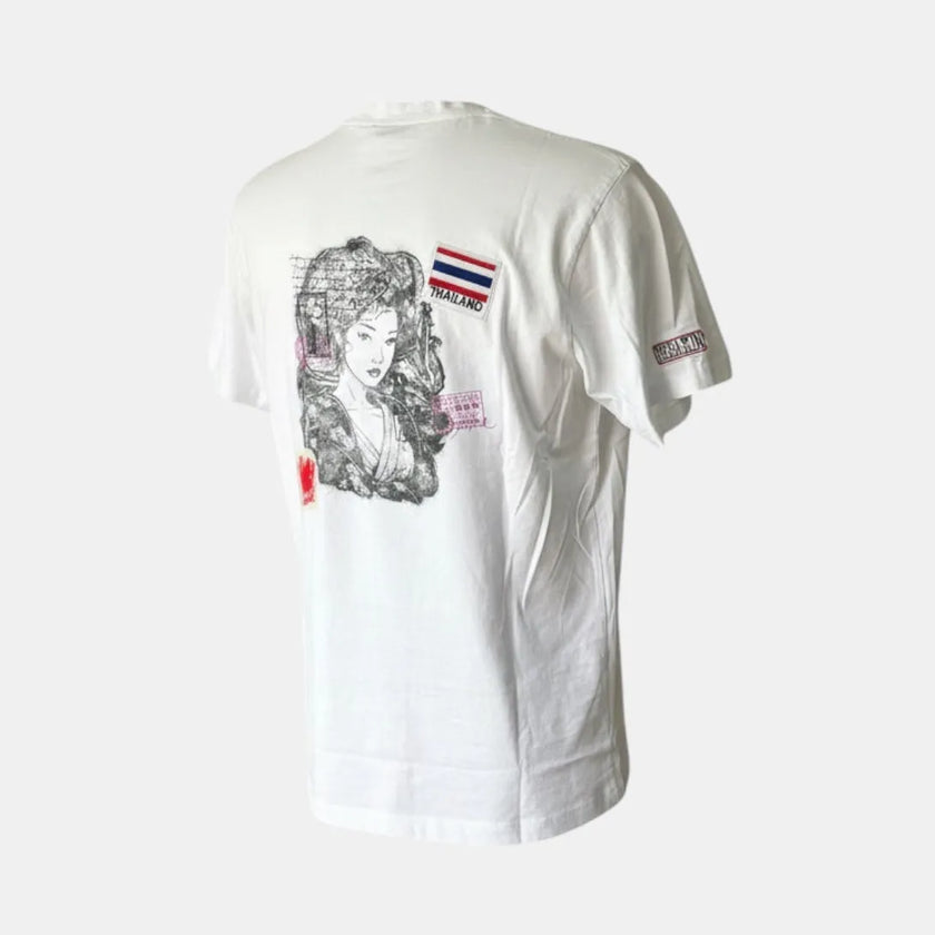 T-Shirt Regular con Timbro