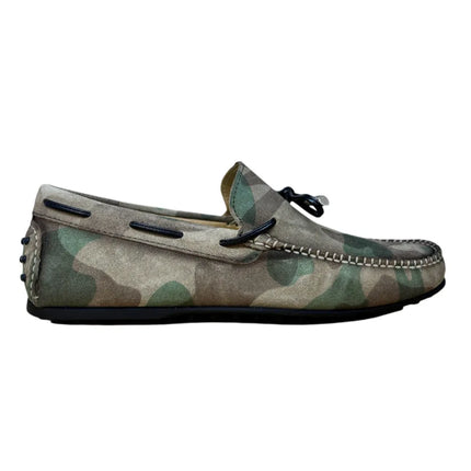 Mocassino Barca Con Laccetti In Pelle WOW