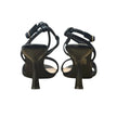 Sandalo A Fascia Swarovski con Tacco PENNYBLACK