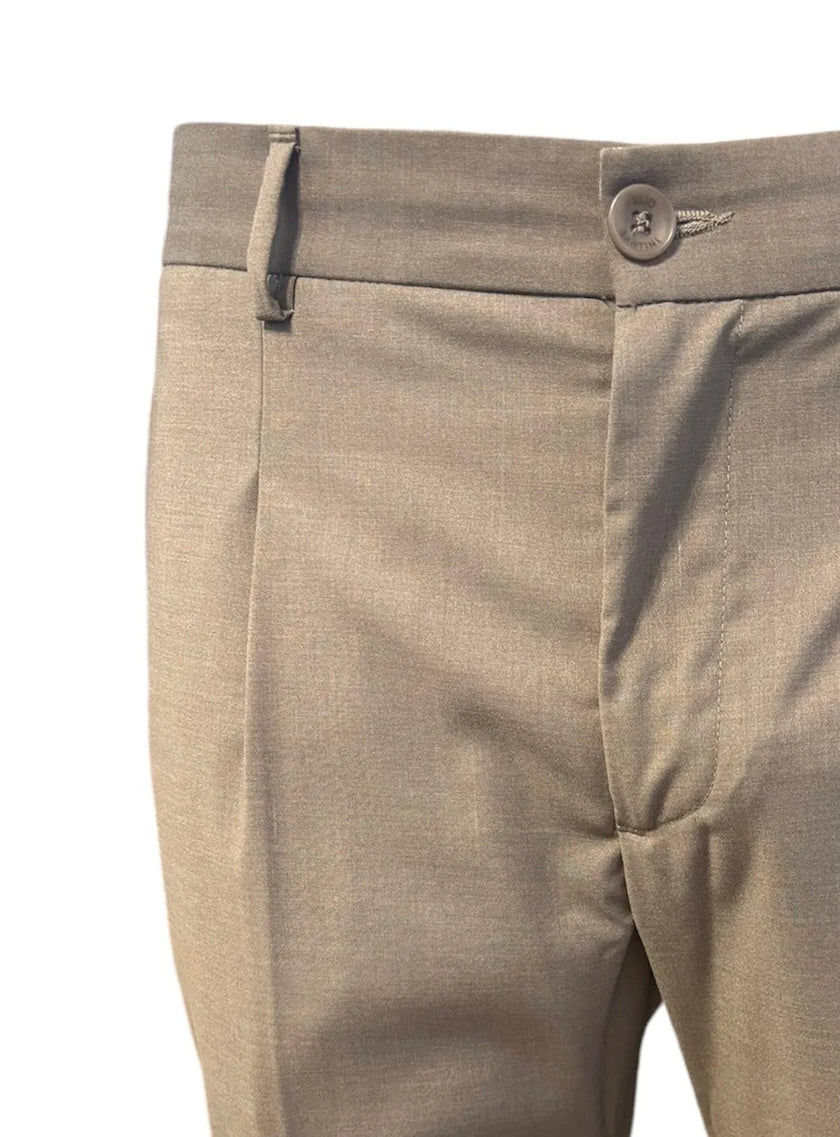(Copia) Pantalone Uomo Taglio Sartoriale con Pences ELIO SANTINI