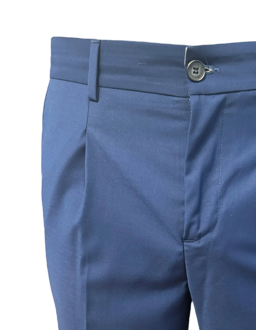 (Copia) Pantalone Uomo Taglio Sartoriale con Pences ELIO SANTINI