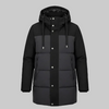 Piumino T424 Uomo Lungo con Cappuccio