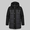 Piumino T424 Uomo Lungo con Cappuccio