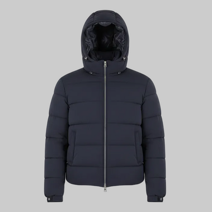 Piumino  T427 Uomo Corto con Cappuccio