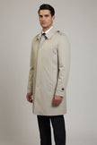 Trench Uomo Sfoderato con Mostrina Spalle