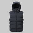Piumino T426 Modello Gilet con Cappuccio