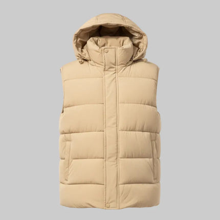 Piumino T426 Modello Gilet con Cappuccio