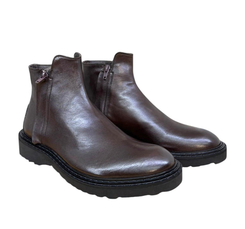 Stivale Uomo Mezzo Collo con Zip Laterali Nascoste ONLYSANT