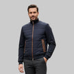 Giubbotto GB22 Bomber Dettagli In Eco Pelle