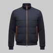 Giubbotto GB22 Bomber Dettagli In Eco Pelle