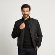 Giubbotto GB22 Bomber Dettagli In Eco Pelle