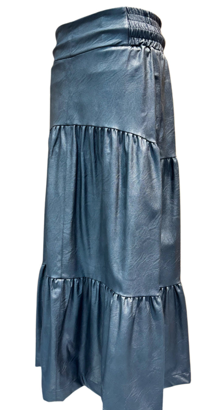 Gonna Lunga Eco Pelle