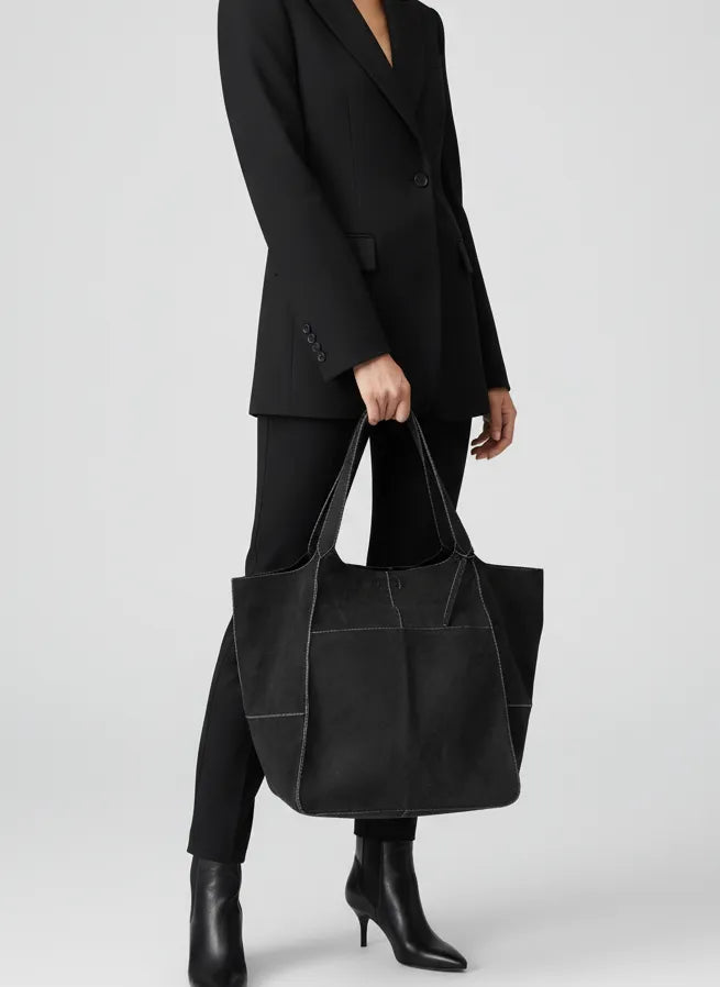 BORSA 500114 TAGLIO VIVO SCAMOSCIATA