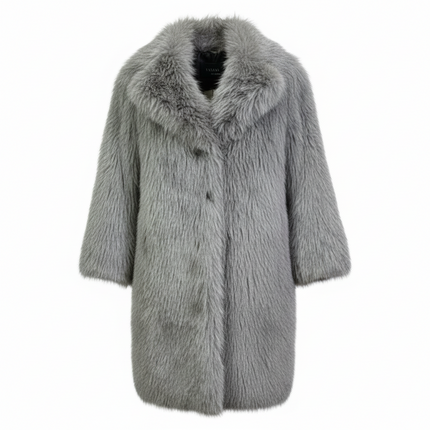 ECO PELLICCIA MIDI SG401 IN LUREX