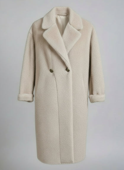 CAPPOTTO SG406 DOPPIO PETTO FAKE MINK