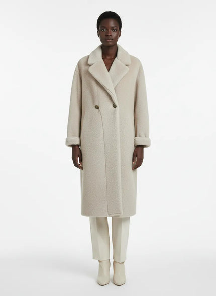 CAPPOTTO SG406 DOPPIO PETTO FAKE MINK