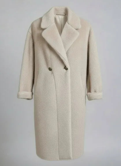 CAPPOTTO SG406 DOPPIO PETTO FAKE MINK