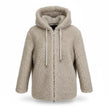 ECO PELLICCIA CORTA SG417 CON CAPPUCCIO