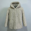 ECO PELLICCIA CORTA SG417 CON CAPPUCCIO
