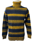 Maglia Collo Alto Rigata Fasce Larghe