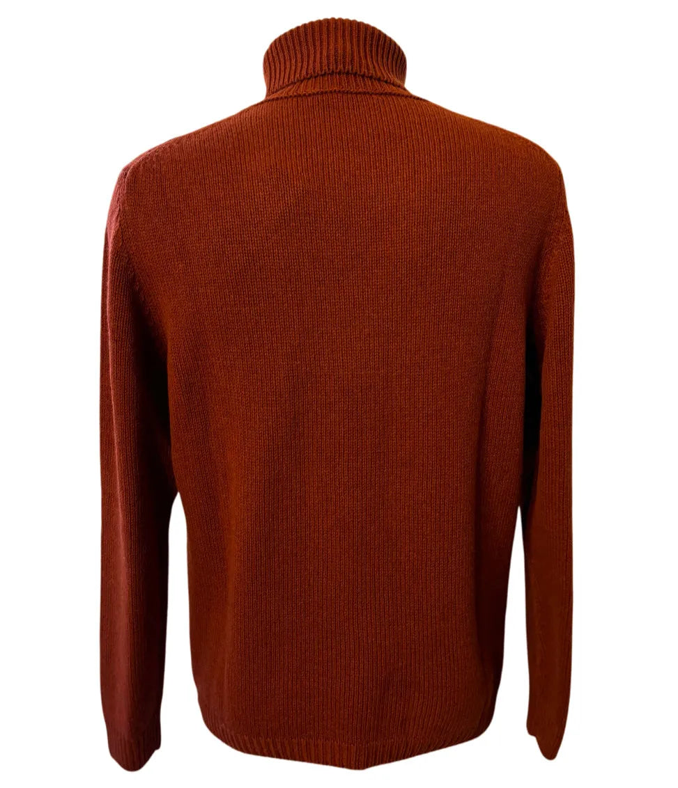 Maglia Collo con Trama Intrecciata