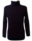 Maglia Collo Alto Rigata