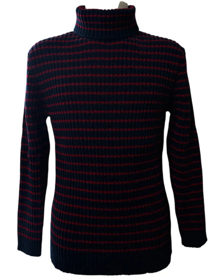 Maglia Collo Alto Rigata