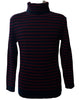 Maglia Collo Alto Rigata