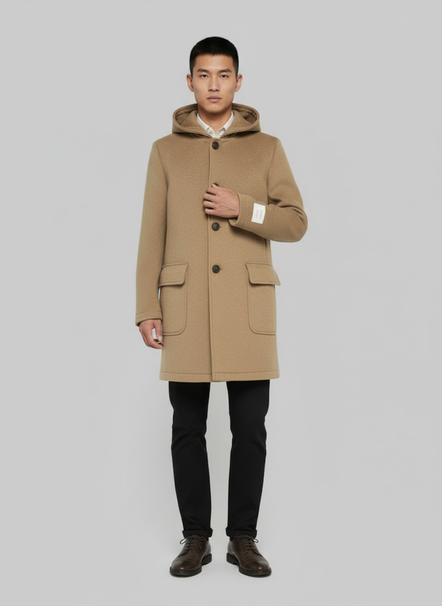 Cappotto LEONE 4945 con Cappuccio