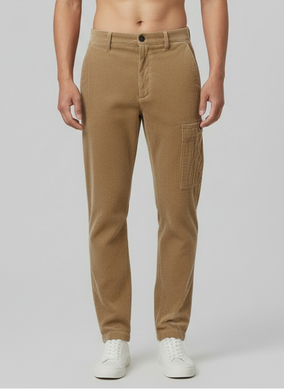 Pantalone FILM 2541P Cargo in Velluto