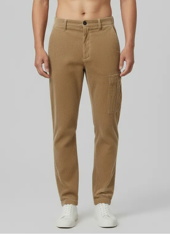 Pantalone FILM 2541P Cargo in Velluto