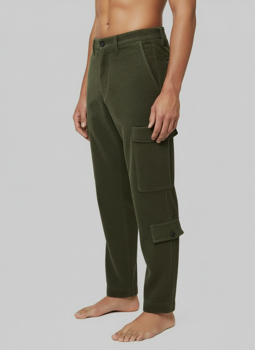 Pantalone FILM 2541P Cargo in Velluto