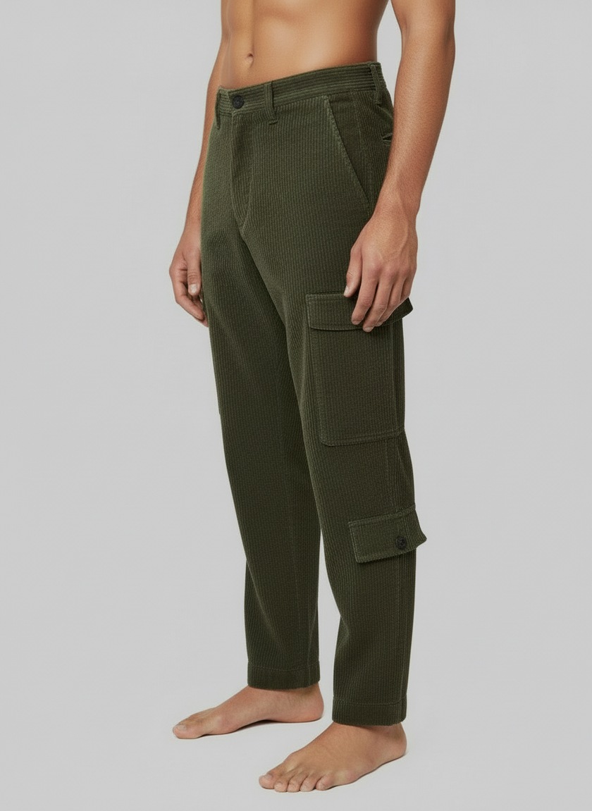 Pantalone FILM 2541P Cargo in Velluto