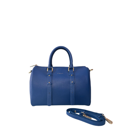 Borsa modello bauletto con doppio manico e tracolla