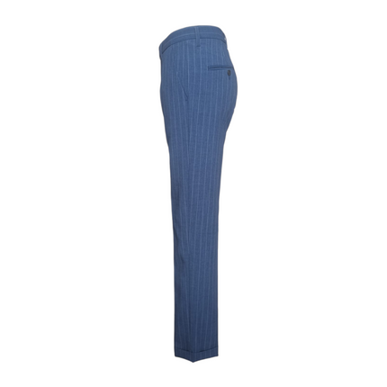 Pantalone Classico tasca a Filo Gessato Sottile
