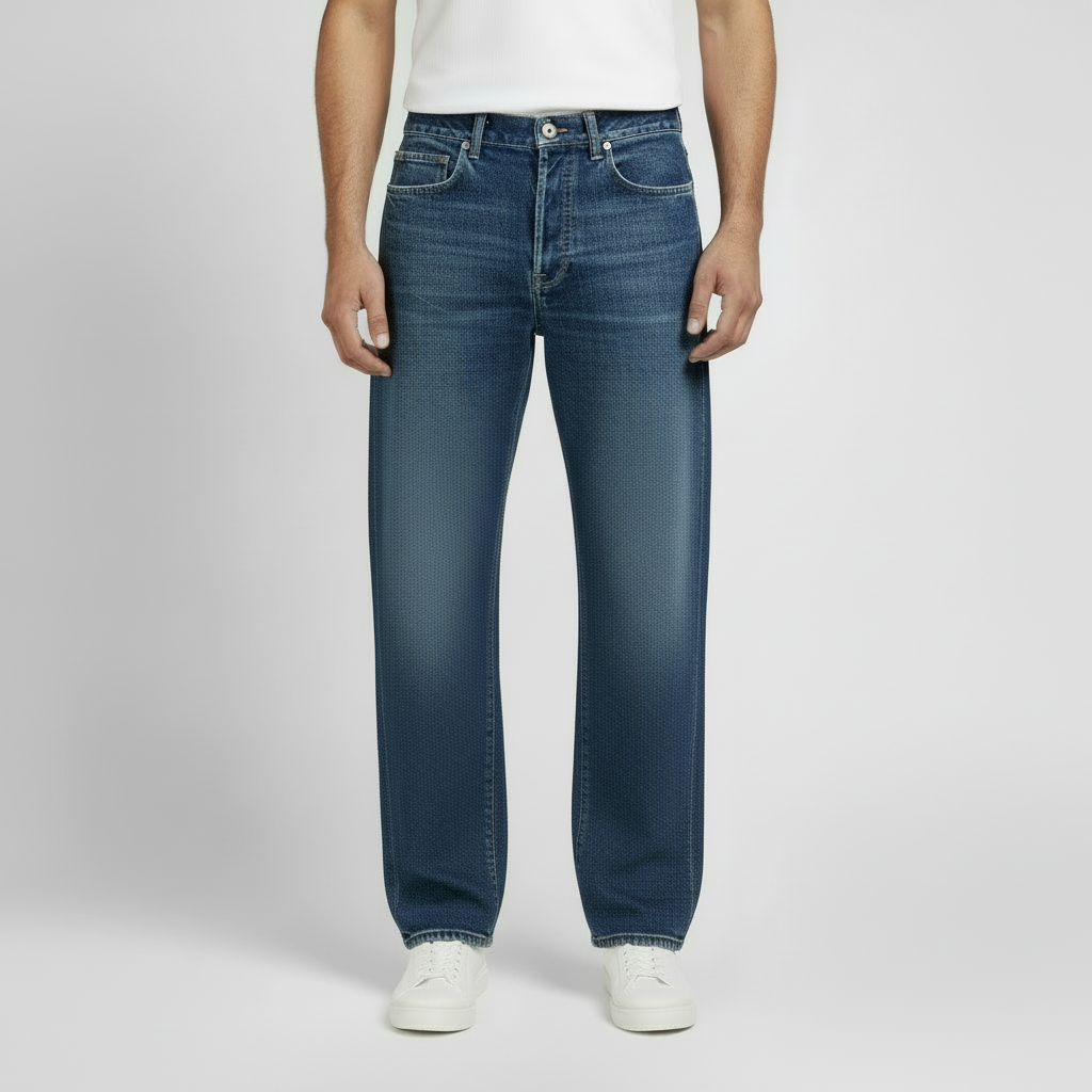 JEANS 01-VERSACE VITA ALTA GAMBA LARGA WORK STYLE