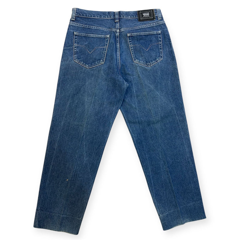 Jeans a vita alta con gamba larga VERSACE JEANS COUTURE