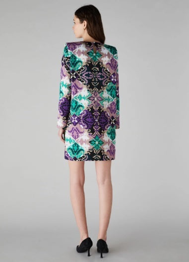 Abito Donna Corto con Stampa Bold