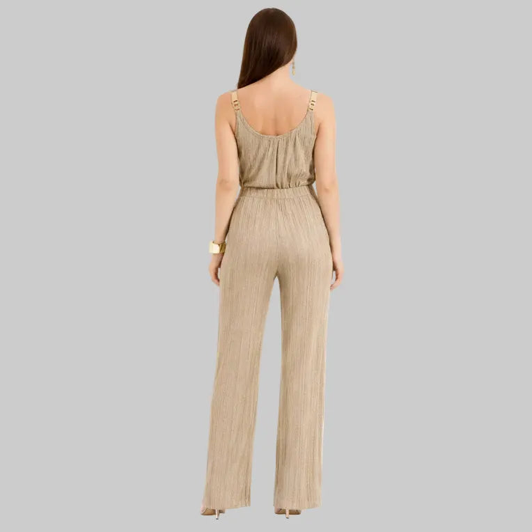 PANTALONE PALAZZO JULAS IN LUREX