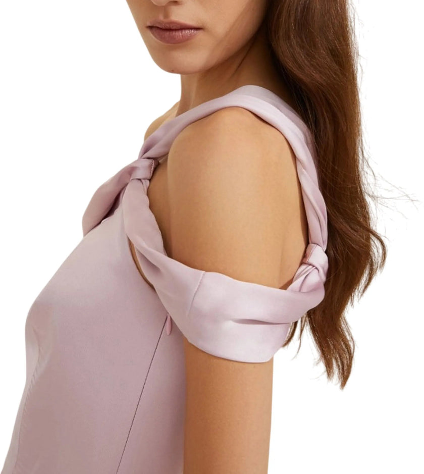 Abito Lungo Monospalla con Spallina Doppia Drappeggiata EMME MARELLA