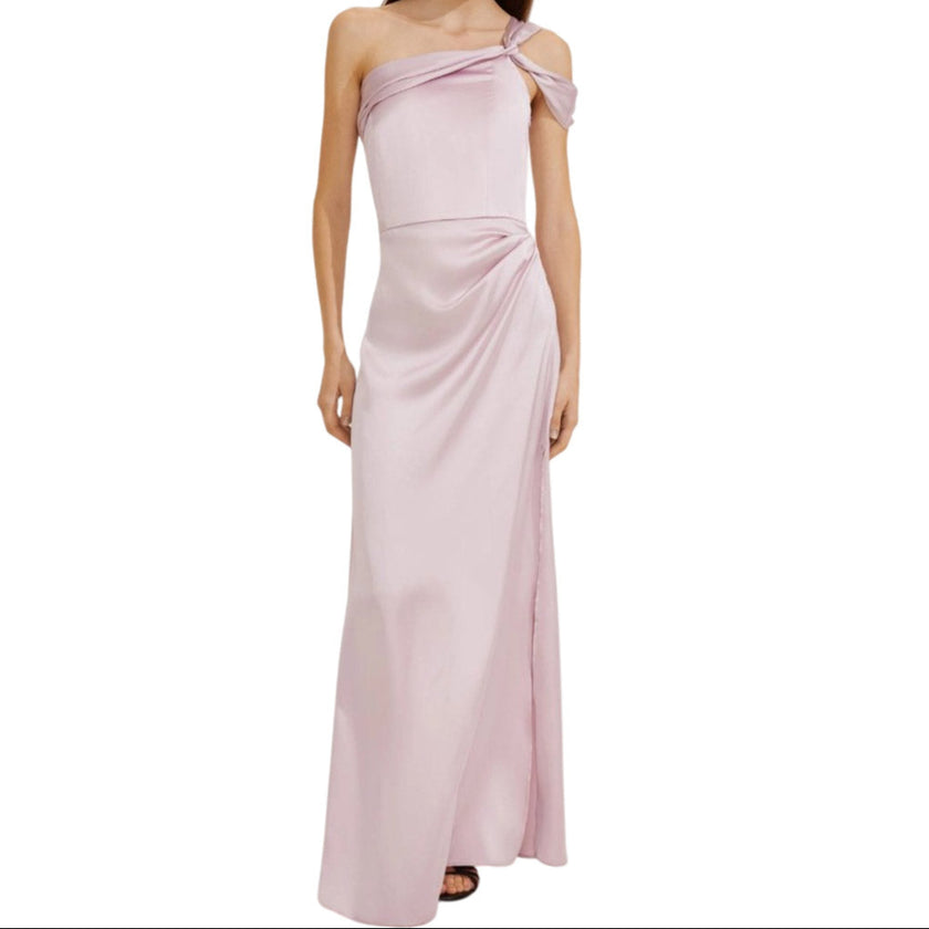 Abito Lungo Monospalla con Spallina Doppia Drappeggiata EMME MARELLA