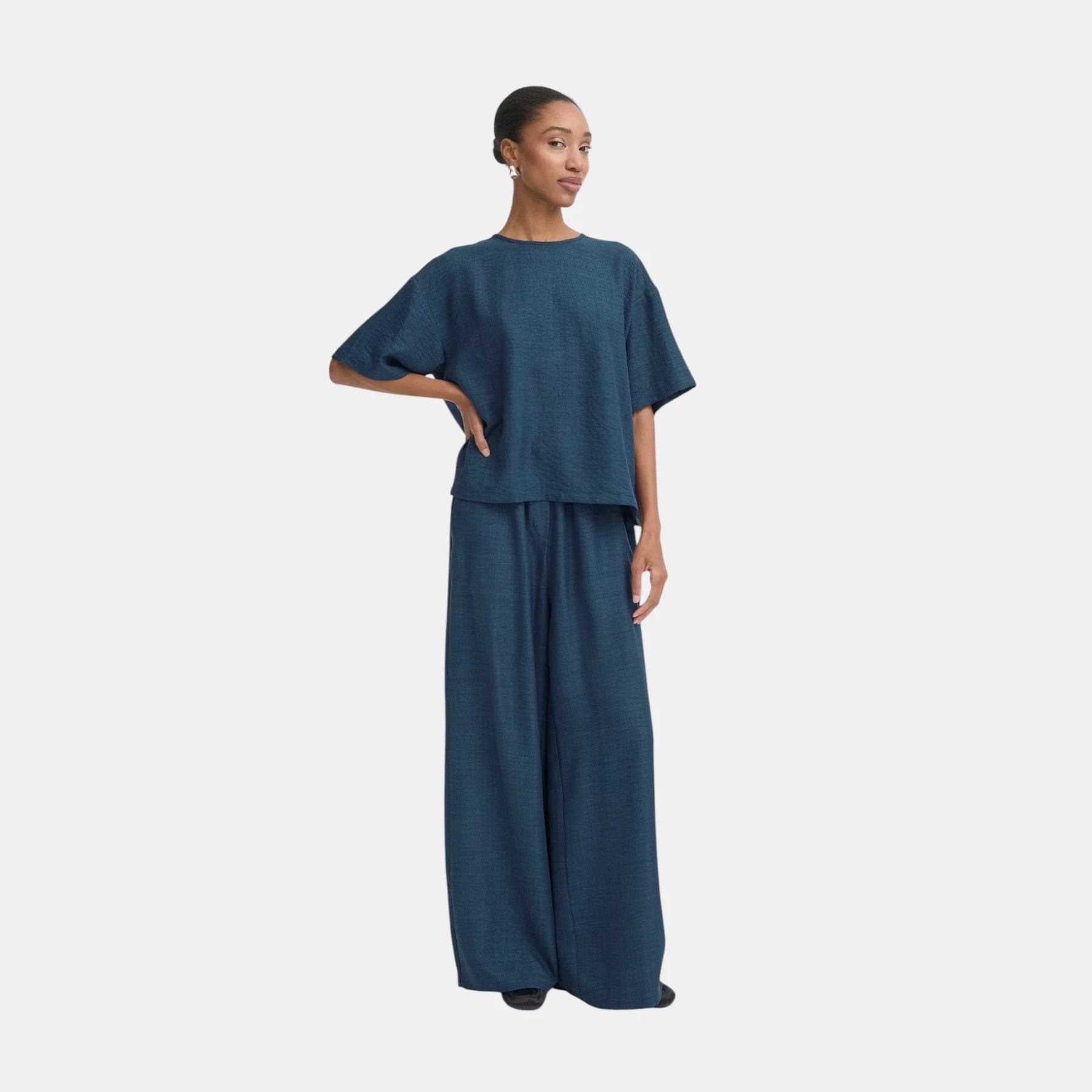 BLUSA CORTA IHKATICO SH OVER FIT