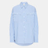 CAMICIA OVER IHKATJA SH MODELLO RIGATO