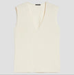 Top Smanicato con Scollo a V PENNYBLACK