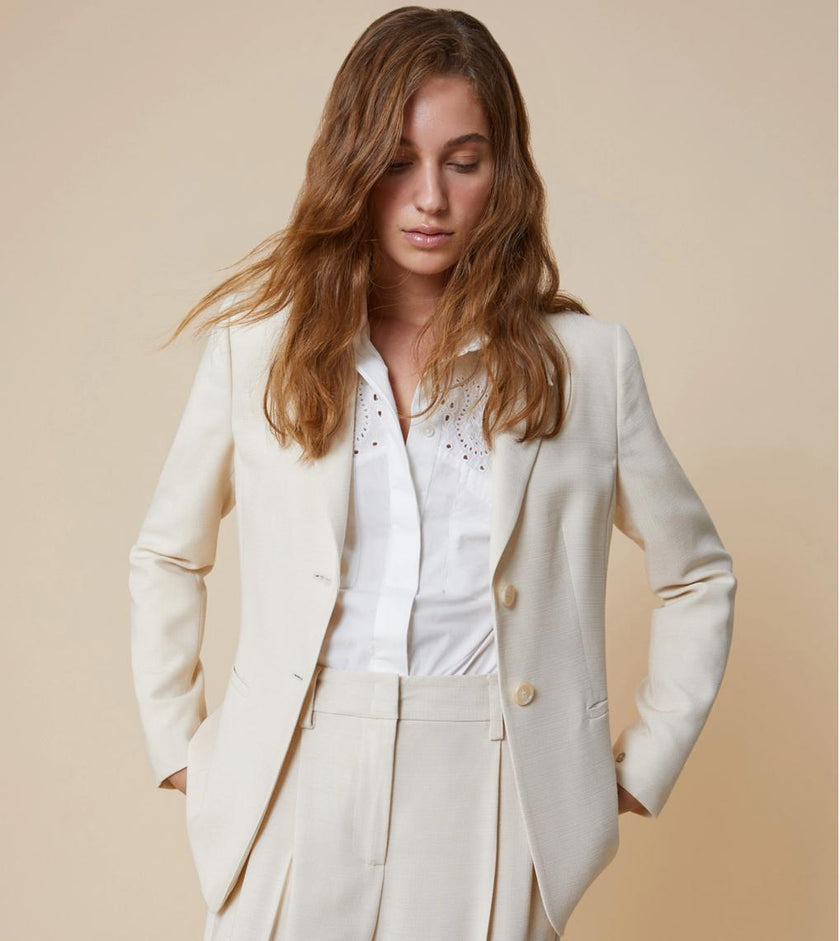 Giacca Monopetto a due Bottoni con Tasche a Filo PENNYBLACK