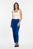 Pantalone M510 NEW basic con tasche a filo e spacchi al fondo