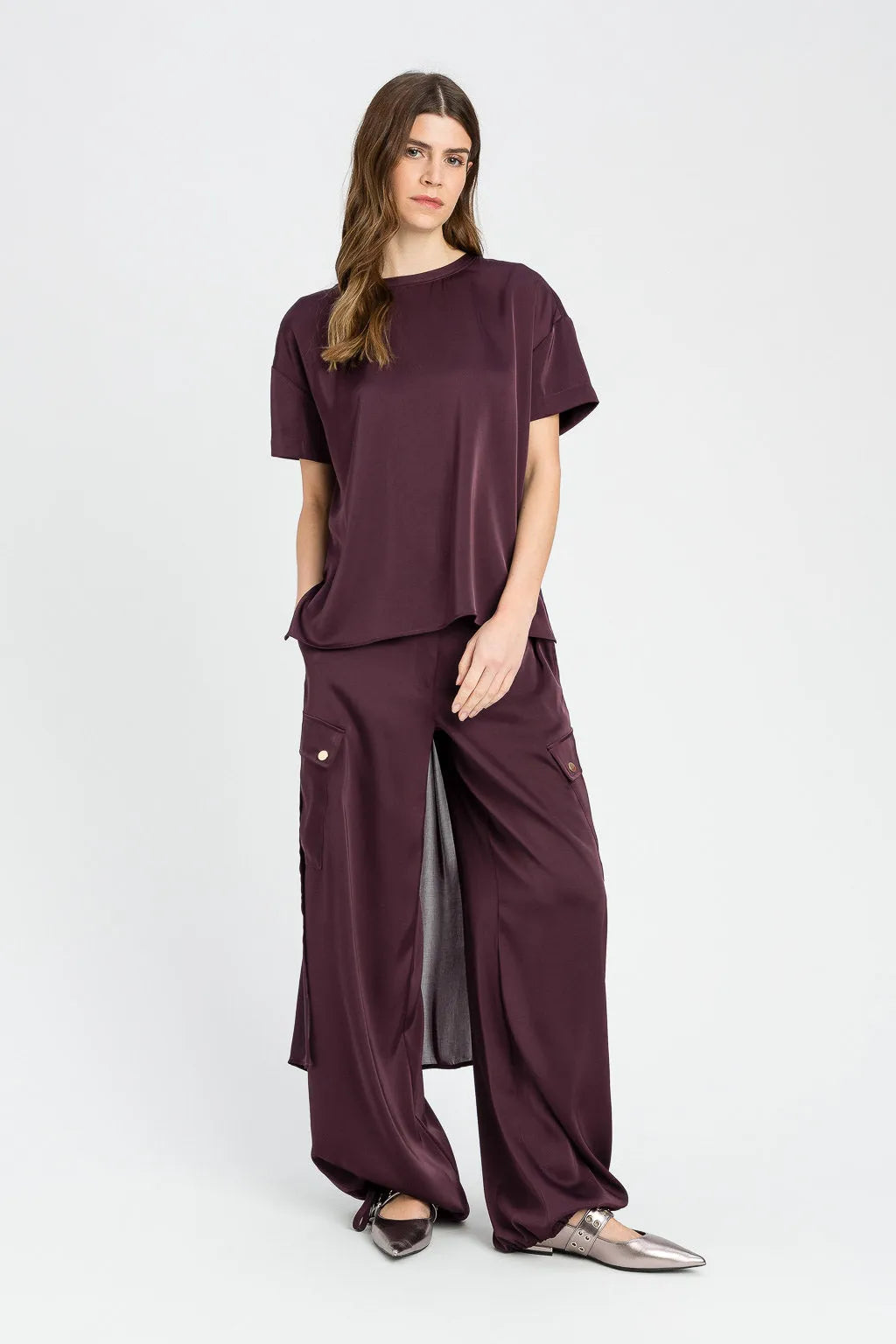 Blusa Donna Girocollo Asimmetrica TWINSET ACTITUDE