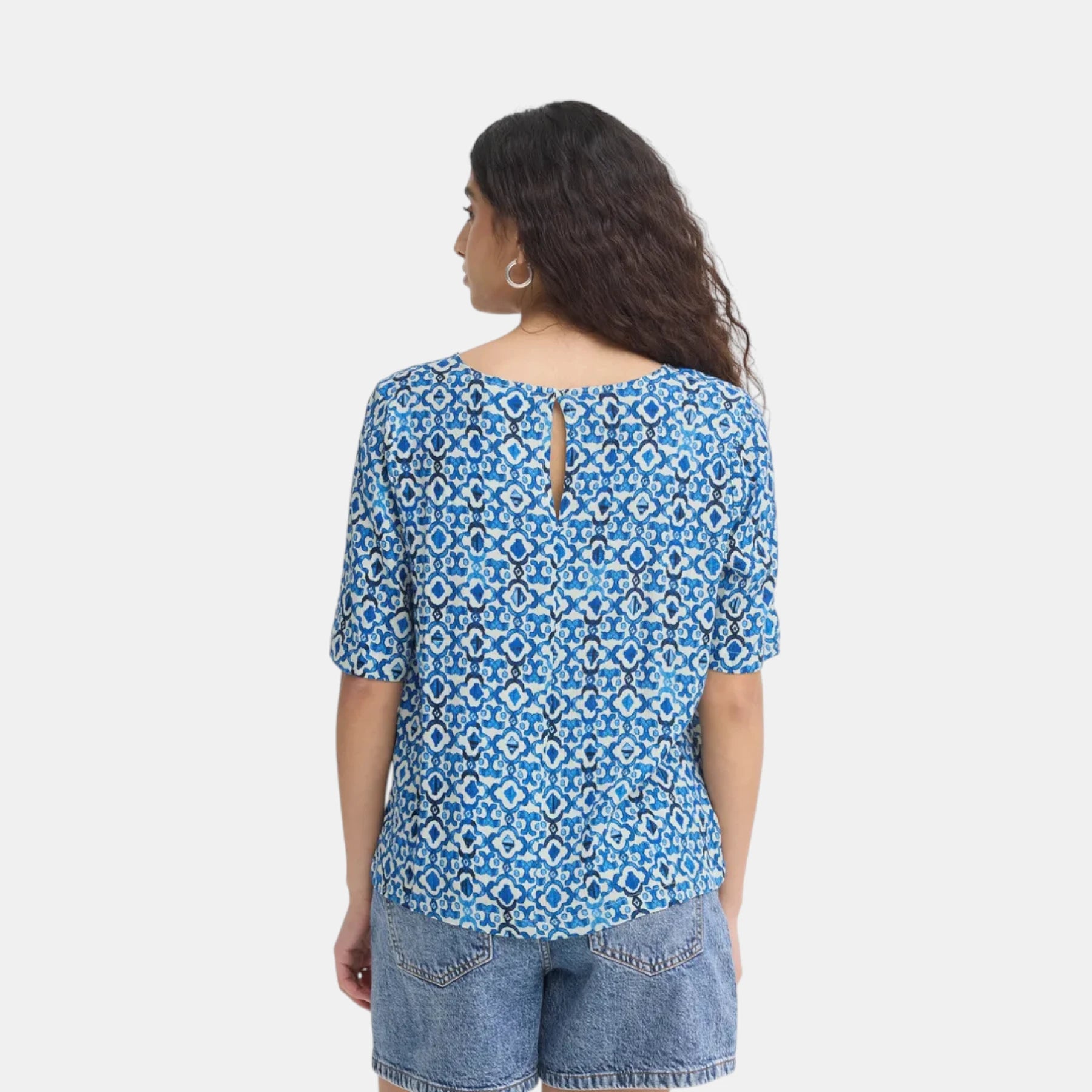 BLUSA IHMARRAKECH AOP SS17 FANTASIA GEOMETRICA