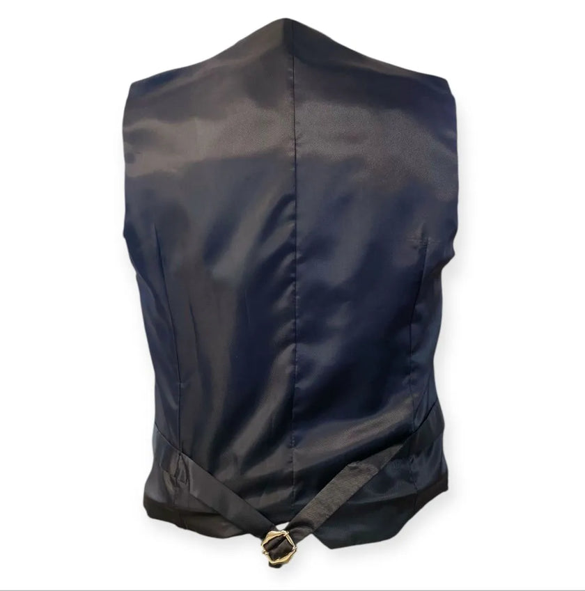 Gilet con righe verticali alternate QUINTESSENCE